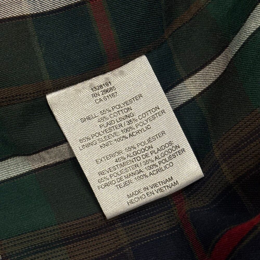 Pendleton Women's Yellow Hooded plaid lined Jacket XL - Picture 5 of 7